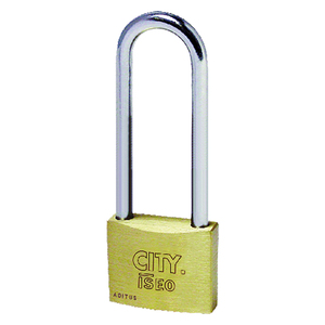 LUCCHETTO RETTANGOLARE ARCO LUNGO mm 50 - pz. 1 - Product Image 1