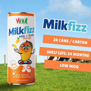250ml Vinut Fresh-Squeezed Mango Soda <b>Milk</b> OEM ODM Private Label Can (Tinned) 24 Months Shelf Life Free Sample Wholesale - Product Image 4