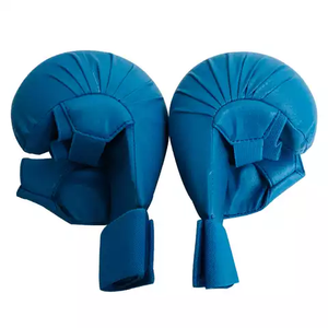 Los mejores guantes personalizados MMA Grappling Karate Mitts de Pakistán Entrenamiento DE LUCHA hecho en cuero con función de perforación Mitones de Karate - Product Image 1