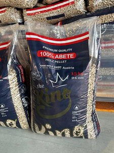 Fabricant de granulés de bois de qualité supérieure A1 A2 à vendre, granulés de bois de pin 6mm-8mm, sacs de 15KG, prix européens, livraison bon marché dans le monde entier - Product Image 4