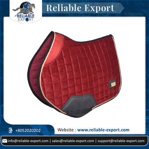 อานม้าแฟชั่นอานม้าชุดสีแดงอานม้าแผ่นอเนกประสงค์ที่มีอยู่ในราคาขายส่ง - Product Image 5