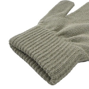 ถุงมือผ้าฝ้ายคุณภาพดี ทนทาน พร้อมจุดกันลื่น สำหรับงานเชื่อมและก่อสร้าง ถุงมือทำงานหนังบุด้วยผ้าฝ้ายเนื้อนุ่ม - Product Image 4