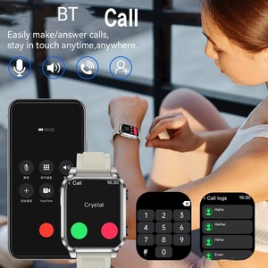 Reloj Inteligente Android de Moda, Pulseras Inteligentes con Auriculares TWS 2 en 1, Reproductor de Música, Cronógrafo, Frecuencia Cardíaca, Dispositivos Portátiles - Product Image 4