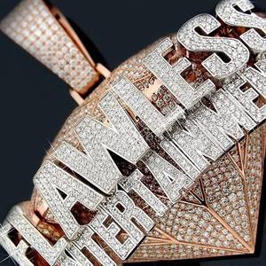 Pendentif classique avec plaque signalétique gravée Collier unisexe pour l'expression personnelle - Product Image 3