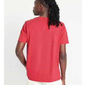 Camiseta de Algodón Grueso para Hombre, Diseño de Logotipo Personalizado de Alta Calidad, Ropa Lisa, Camisetas Holgadas para Hombre - Product Image 6