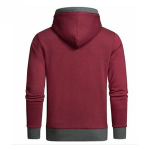 Pull à capuche de qualité supérieure pour hommes, tissu polaire confortable, fabriqué à la main, à la demande des clients, design brodé pour l'hiver - Product Image 2
