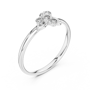 Heer jewels Bague de luxe 10K Design tendance pour femme - Product Image 4