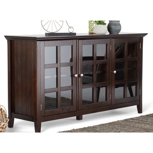 New Acadian Wabi-Sabi Style Antique Entryway Storage Cabinet Brunette Brown for Home Bar Living Room Villa Dining Home Furniture - Product Image 1