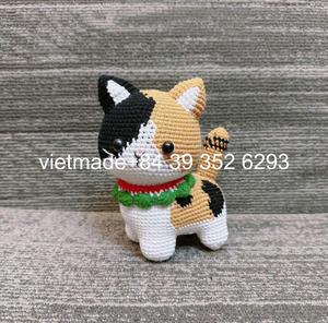 2025 artículos calientes al por mayor mejor precio 100% hecho a mano ganchillo lindos gatos de peluche personalizados Amigurumi muñecas juguetes niños regalo de cumpleaños - Product Image 3