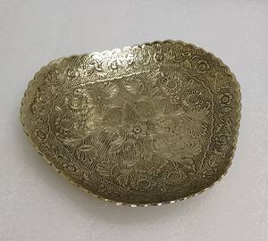 Luxury Mini Food Serving <b>Plate</b> for Home Hotel Restaurant Dinnerware Tabletop Gold Color High Quality Brass Serving <b>Bowl</b> & Dishes - Product Image 2