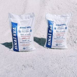 Sel de mer raffiné de qualité supérieure Égypte |   Sac de 25 kg de sel de table en poudre |   Iodé au 30-70 PPM, certifié HACCP, qualité alimentaire - Product Image 1
