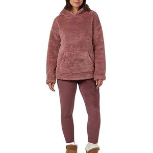Sudadera con Capucha Sherpa Casual de Primavera para Mujer, Talla Grande, para Uso en Exteriores, Personalizada con Estampado, Manga Larga, Holgada - Product Image 6