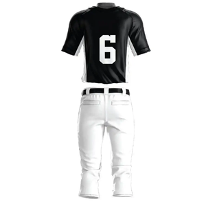 Ensembles d'uniformes de baseball pour hommes de haute qualité, vêtements de sport respirants et confortables, vente en gros OEM, prix bon marché pour adultes - Product Image 4