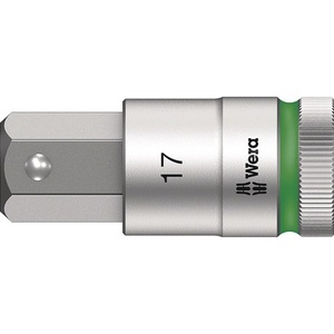 Llave de Tubo WERA 8740 C HF de 1/2 Pulgada, Tamaño de la Llave 17 mm, Longitud 60 mm - Product Image 1