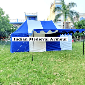 Carpa Medieval Portátil para Tres Estaciones con Estacas Hexagonales/Diamante, Forma Redonda, Gran Espacio - Product Image 2
