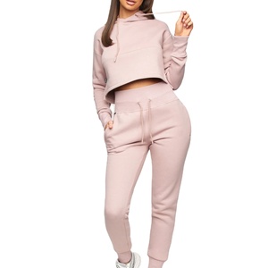 บริการ OEM เสื้อฮู้ดครอปผู้หญิงแบบมีซับใน คุณภาพดีที่สุด ราคาสมเหตุสมผล สไตล์สตรีทแวร์ - Product Image 2