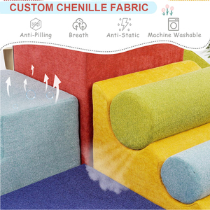 Blocs d'escalade en <span class=keywords><strong>mousse</strong></span> pour jouets jouer 1-3 enfants salle de sport intérieure doux tout-petits Jungle bébé enfant en bas âge à l'intérieur blocs d'escalade en <span class=keywords><strong>mousse</strong></span> - Product Image 6