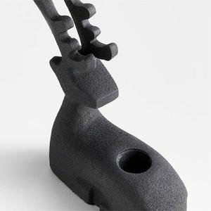 Meilleure vente de bougeoir en céramique de conception de cerf antique couleur et taille personnalisées pour la décoration de Pâques à la maison - Product Image 2