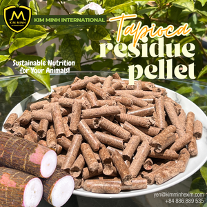 Granulés de résidus de tapioca du Vietnam-Meilleur prix, carburant de biomasse et animaux - Product Image 2