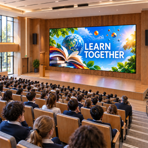 P0.62 COB Indoor-Werbe-LED-Videowand in Vollfarbe für Schul-Auditorium-Präsentationen und institutionelle Systemintegration - Product Image 1