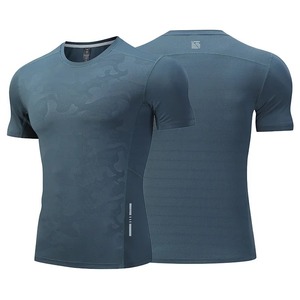 ใหม่100% ชุดวิ่งออกกำลังกายผ้าฝ้ายออร์แกนิกสำหรับผู้ชายเสื้อออกกำลังกายรัดรูปเข้ารูปพิมพ์ลาย3D พรีเมี่ยมมีสไตล์ฤดูร้อนน้ำหนักเบา - Product Image 4