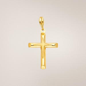 14K สีเหลืองทองชุบโลหะผสมจี้ไม้กางเขนคาทอลิกสำหรับเด็กคริสเตียนเครื่องประดับเพทายอุปกรณ์เสริมทางจิตวิญญาณ - Product Image 6