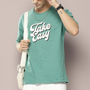 เสื้อยืดผู้ชายผ้าฝ้ายคอกลมแขนสั้นดีไซน์ลำลองระบายอากาศน้ำหนักเบาเสื้อแฟชั่น - Product Image 5