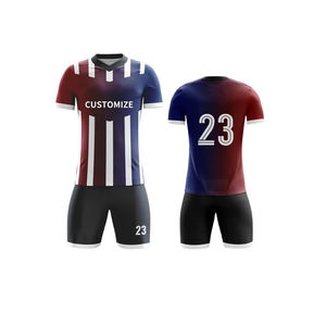 Ropa deportiva con estampado completo, camisetas de fútbol Retro clásicas Vintage, camiseta de fútbol Retro personalizada, camiseta de fútbol con cuello en V para hombre - Product Image 2