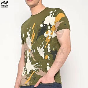 Camisetas con serigrafía de logotipo y diseño personalizados, camisetas con serigrafía de alta calidad para hombre a precio económico. - Product Image 3