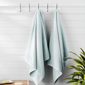 Logo personnalisé broderie 500gsm microfibre serviette de bain durable 80x200 coton éponge pour hôtels 100% coton - Product Image 5