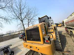 Chargeur sur pneus Caterpillar 966H d'occasion, capacité de charge de 20 tonnes, composants du noyau du roulement du moteur, stock de la pompe hydraulique Moog à vendre - Product Image 4