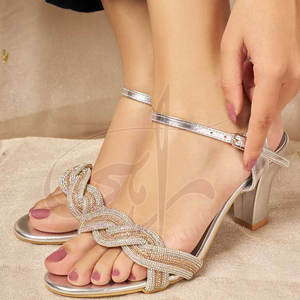 Sandalias de Tacón Antideslizantes Cómodas de Estilo Nuevo, Hechas Profesionalmente, con Suela de Cuero Genuino, Diseño de Moda de Alta Calidad - Product Image 4