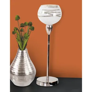 Jarrón de Metal Alto de Alta Gama para Decoración de Interiores, Fabricante de Artículos de Lujo para Interiores Elegantes, Jarrón de Metal para Fiestas - Product Image 3
