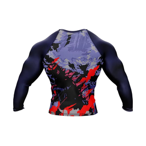 Rashguards Sublimados de Jiu Jitsu, Diseña Tu Propio Rashguard Personalizado de Manga Corta con Logotipo de Surf, MMA, BJJ - Product Image 3