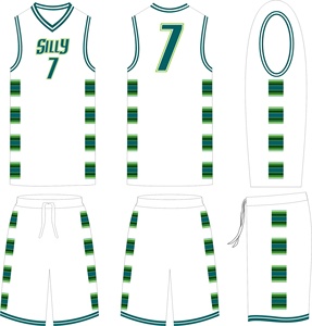 Maillot de basket-ball de haute qualité, respirant, à séchage rapide, taille plus, logo personnalisé, uniformes d'entraînement, ensemble de maillots de basket-ball unisexe - Product Image 3