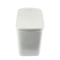 WC intelligent TREVI ALB-R14895S pour hôtel, nettoyage sûr et délicat, température de l'eau réglable, mode ECO, lavage féminin, acier inoxydable