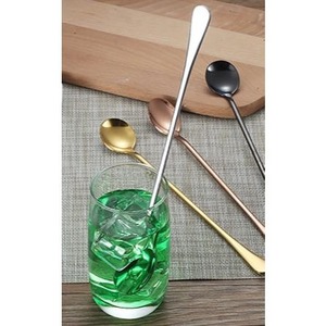 Cuillère à barre en métal spirale classique pour les amateurs de cocktails offrant une action d'agitation douce et une belle apparence de barre - Product Image 1