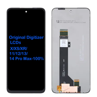 Écran LCD Incell de remplacement JK ZY RJ avec numériseur tactile et châssis d'origine pour X/XS/XR/11/12/13/14 Pro Max - 100 % testé, garantie 1 an