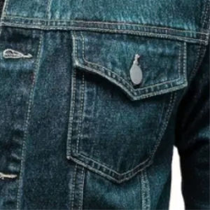 2025 vente en gros hommes hiver Denim veste coupe-vent épais polaire chaud mode décontracté col de fourrure Patchwork bouton - Product Image 4