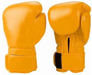 Guantes de boxeo de cuero PU de artes marciales de alta calidad Diseño de logotipo personalizado Entrenamiento de boxeo Cuero genuino OEM 10oz a 16oz - Product Image 1