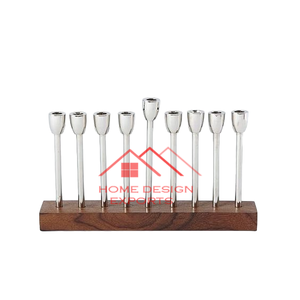 Bougeoir en bois décoratif d'hôtel de maison de luxe bougeoir en bois de manguier de haute qualité au prix de gros - Product Image 2