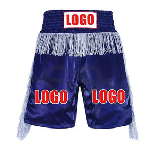 Shorts de boxe personnalisés hommes femmes enfants personnalisés MMA Kickboxing Training Trunks Logo personnalisé Shorts en satin pour hommes shorts pour hommes - Product Image 1