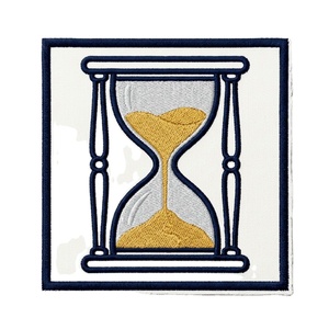 Badge thermocollant sur mesure pour uniforme, patch brodé rond en gros, faible quantité minimale de commande (MOQ) - Product Image 6