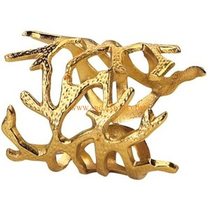Handmade Admirable Designing Aluminum Gold Polished Napkin <b>Ring</b> Best Seller <b>Large</b> Size Table Accessories Napkin <b>Rings</b> for Sale - Product Image 1