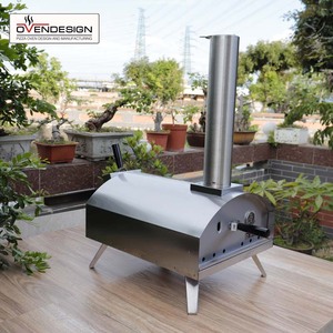 <span class=keywords><strong>Four</strong></span> à <span class=keywords><strong>pizza</strong></span> portable en acier inoxydable à <span class=keywords><strong>bois</strong></span> pour usage extérieur, prix abordable, installation facile, autonome, pour la maison - Product Image 1