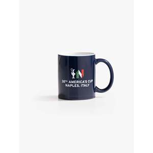 Tazza in Ceramica America's Cup 38 Blu Navy 200ml Lavabile in Lavastoviglie e Microonde per Caffè e Frullati Design Scandinavo ODM - Product Image 2