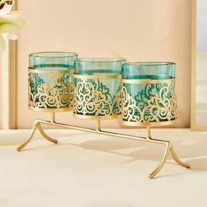 Best Quality Metal Candle <b>Holder</b> Customized Table Dinner Decorative Metal <b>Candlestick</b> <b>Holder</b> Gold Finished Candle Mold - Product Image 2