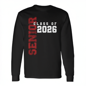 Maglietta a Maniche Lunghe per la Laurea del 2026, T-Shirt Promozionale per la Festa di Laurea 'Grad 26' - Product Image 2