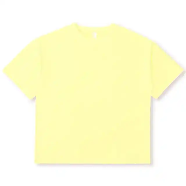 カスタムクルーネックアルファベットオレンジTシャツ2023春夏新製品ルーズ240gピュアコットンショーツスリーブ
