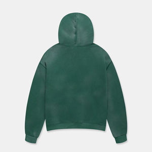 Vente chaude Acid Wash Hoodie pour Hommes bases coton mélangé léger anti-rides confortable Acid Wash Hoodie pour Hommes - Product Image 2